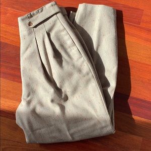 Vintage Alfred Sung 100% Wool Dress Pants